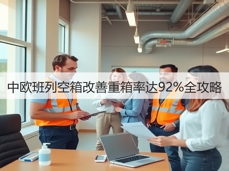 中欧班列空箱改善重箱率达92%全攻略 中欧班列空箱改善重箱率达92%全攻略