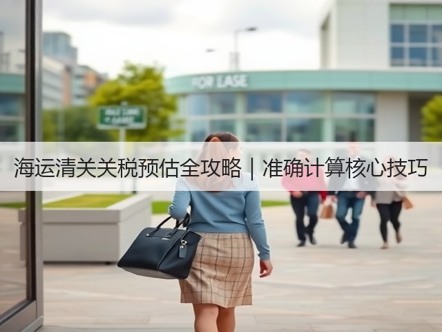 海运清关关税预估全攻略|准确计算核心技巧(图3) 海运清关关税预估全攻略|准确计算核心技巧(图3)