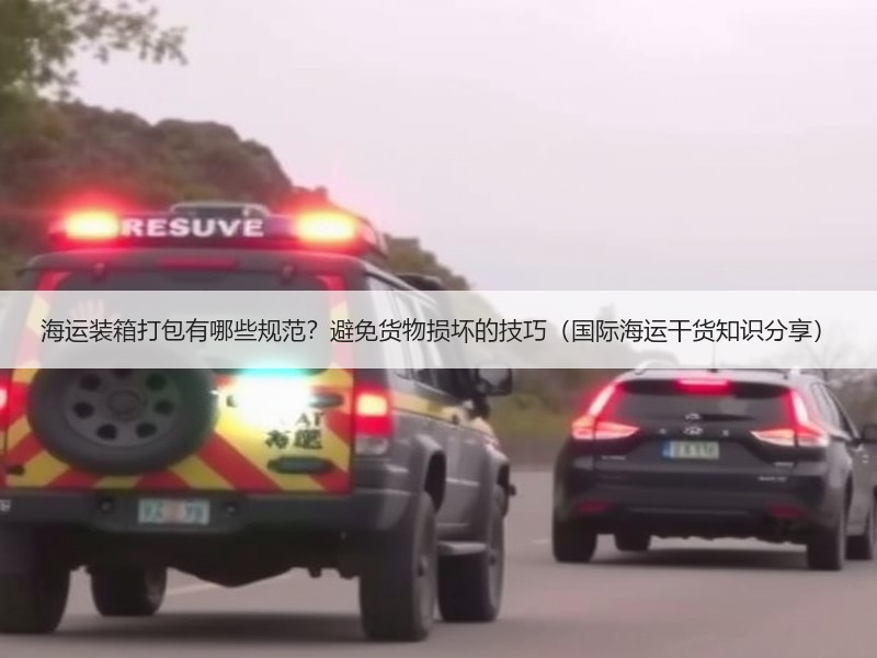 海运装箱打包有哪些规范？避免货物损坏的技巧（国际海运干货知识分享）