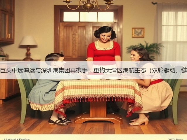 国际海运巨头中远海运与深圳港集团再携手，重构大湾区港航生态（双轮驱动，链通全球）(图1)