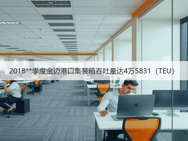 2018**季度金边港口集装箱吞吐量达4万5831（TEU）(图3)