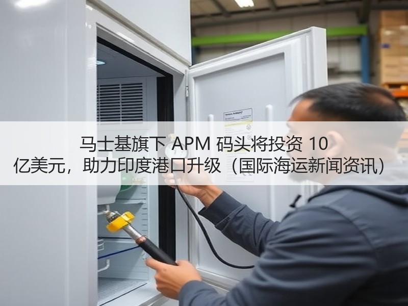 马士基旗下 APM 码头将投资 10 亿美元，助力印度港口升级（国际海运新闻资讯）
