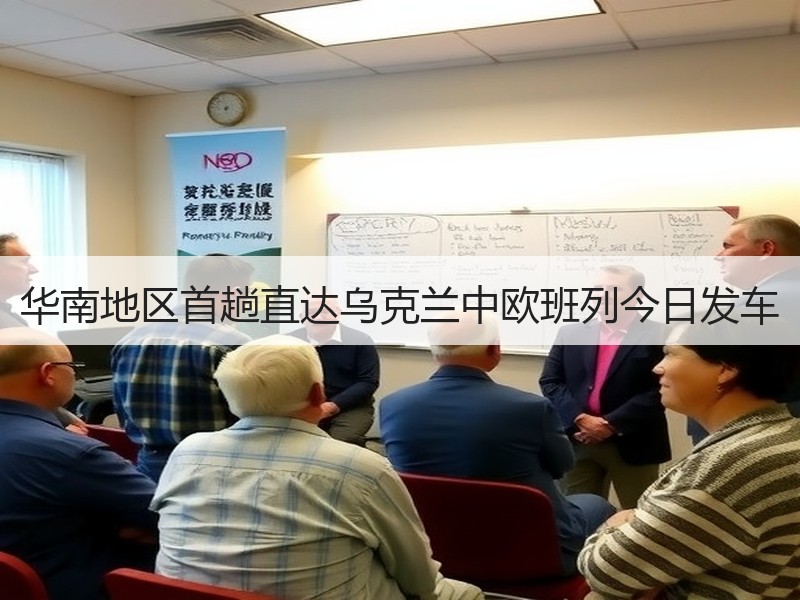 华南地区首趟直达乌克兰中欧班列今日发车