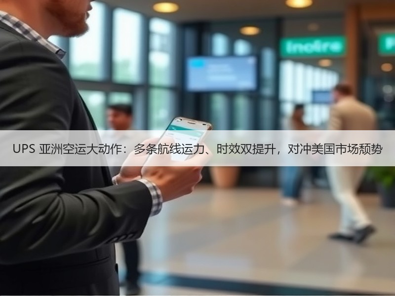 UPS 亚洲空运大动作:多条航线运力、时效双提升,对冲美国市场颓势 UPS 亚洲空运大动作:多条航线运力、时效双提升,对冲美国市场颓势