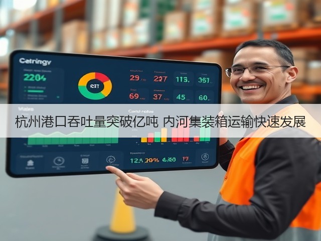 杭州港口吞吐量突破亿吨 内河集装箱运输快速发展(图3)