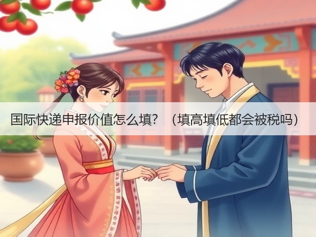 国际快递申报价值怎么填?(填高填低都会被税吗)(图1) 国际快递申报价值怎么填?(填高填低都会被税吗)(图1)
