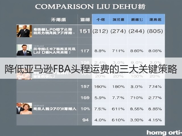 降低亚马逊FBA头程运费的三大关键策略(图3) 降低亚马逊FBA头程运费的三大关键策略(图3)
