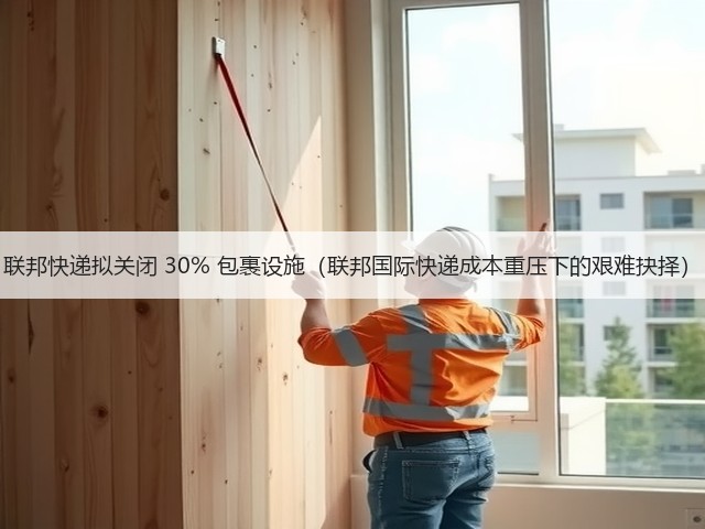 联邦快递拟关闭 30% 包裹设施（联邦国际快递成本重压下的艰难抉择）(图1)