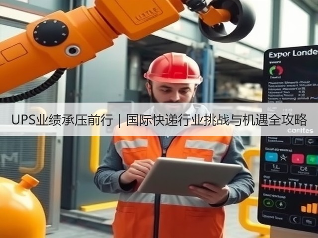UPS业绩承压前行|国际快递行业挑战与机遇全攻略(图1) UPS业绩承压前行|国际快递行业挑战与机遇全攻略(图1)