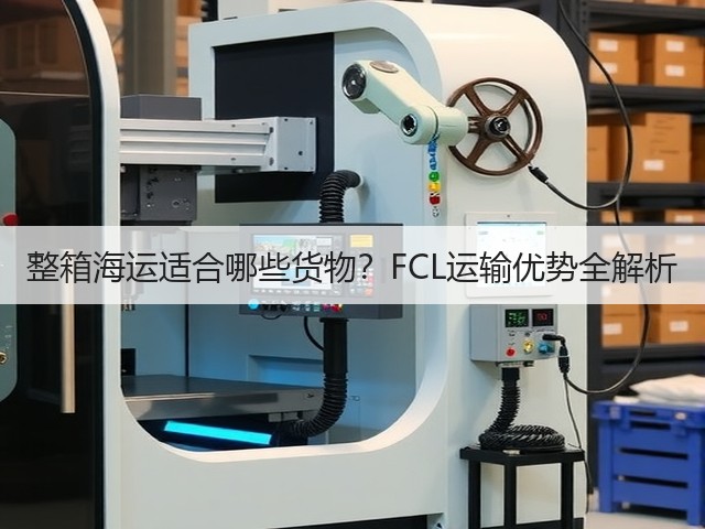 整箱海运适合哪些货物？FCL运输优势全解析(图2)