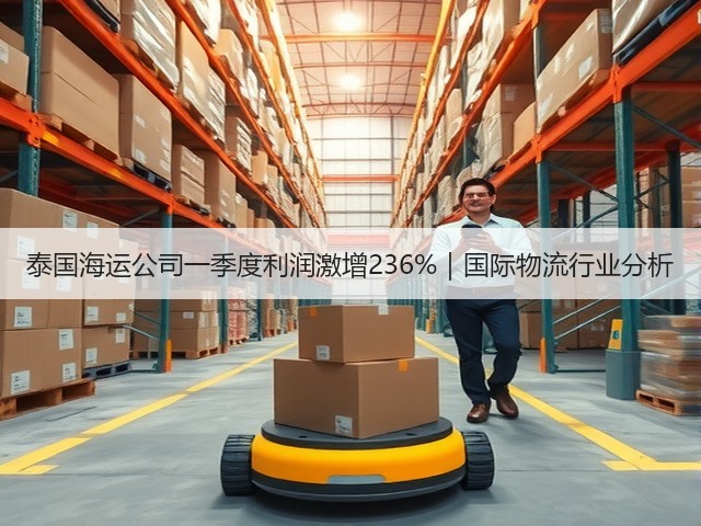 泰国海运公司一季度利润激增236%|国际物流行业分析(图2) 泰国海运公司一季度利润激增236%|国际物流行业分析(图2)
