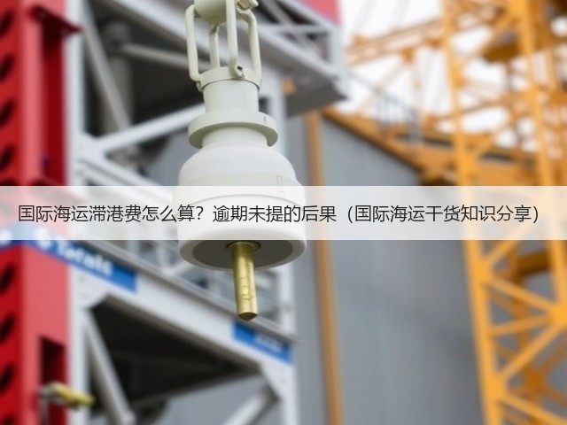 国际海运滞港费怎么算?逾期未提的后果(国际海运干货知识分享)(图3) 国际海运滞港费怎么算?逾期未提的后果(国际海运干货知识分享)(图3)