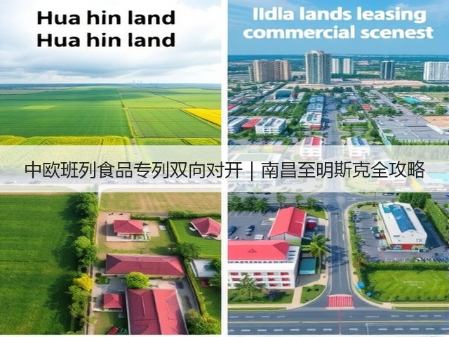 中欧班列食品专列双向对开|南昌至明斯克全攻略(图3) 中欧班列食品专列双向对开|南昌至明斯克全攻略(图3)