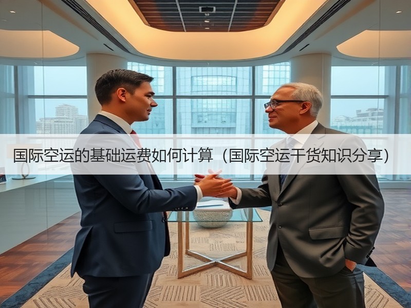 国际空运的基础运费如何计算（国际空运干货知识分享）