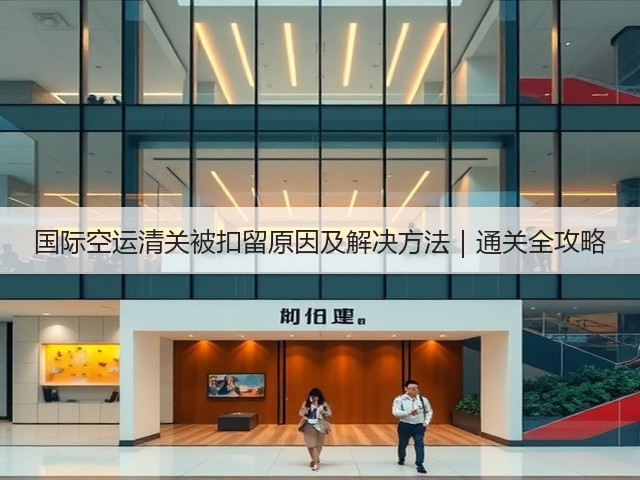 国际空运清关被扣留原因及解决方法|通关全攻略(图2) 国际空运清关被扣留原因及解决方法|通关全攻略(图2)