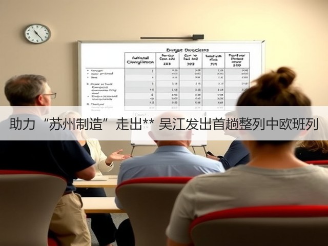 助力“苏州制造”走出** 吴江发出首趟整列中欧班列(图1) 助力“苏州制造”走出** 吴江发出首趟整列中欧班列(图1)