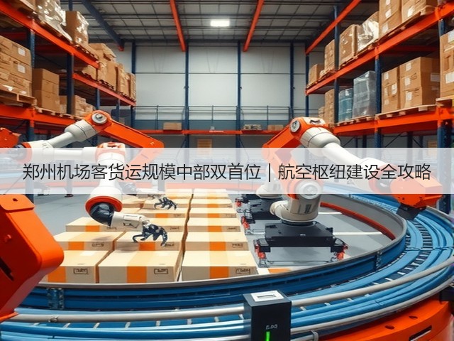 郑州机场客货运规模中部双首位|航空枢纽建设全攻略(图1) 郑州机场客货运规模中部双首位|航空枢纽建设全攻略(图1)