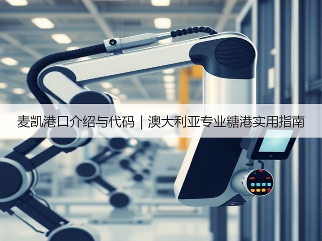 麦凯港口介绍与代码｜澳大利亚专业糖港实用指南(图1)