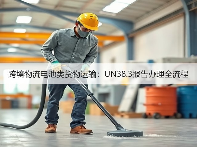 跨境物流电池类货物运输:UN38.3报告办理全流程(图3) 跨境物流电池类货物运输:UN38.3报告办理全流程(图3)