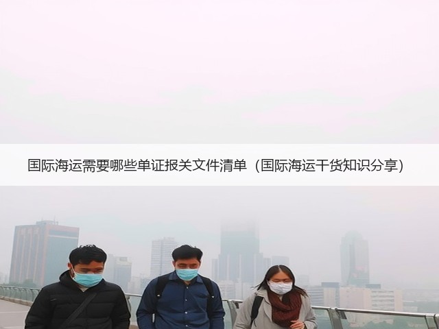 国际海运需要哪些单证报关文件清单(国际海运干货知识分享)(图2) 国际海运需要哪些单证报关文件清单(国际海运干货知识分享)(图2)