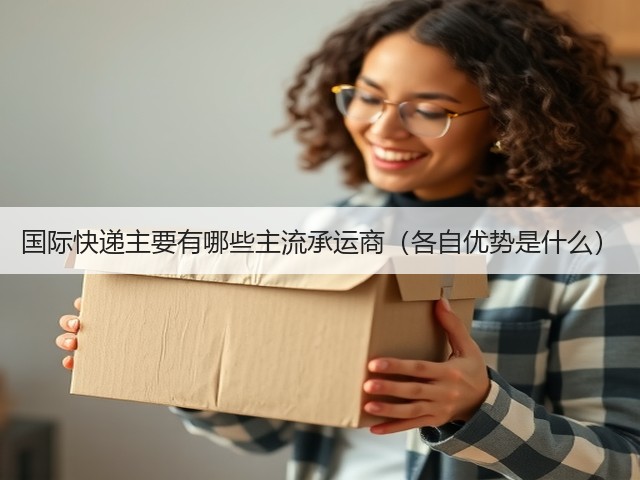 国际快递主要有哪些主流承运商(各自优势是什么)(图2) 国际快递主要有哪些主流承运商(各自优势是什么)(图2)