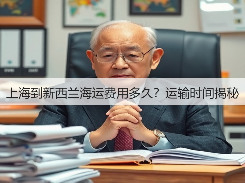 上海到新西兰海运费用多久?运输时间揭秘 上海到新西兰海运费用多久?运输时间揭秘