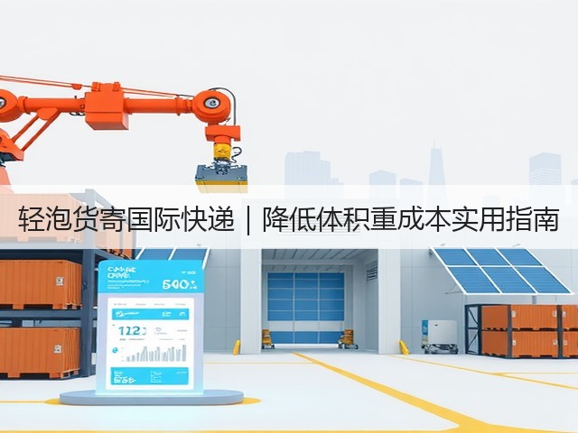 轻泡货寄国际快递|降低体积重成本实用指南(图2) 轻泡货寄国际快递|降低体积重成本实用指南(图2)