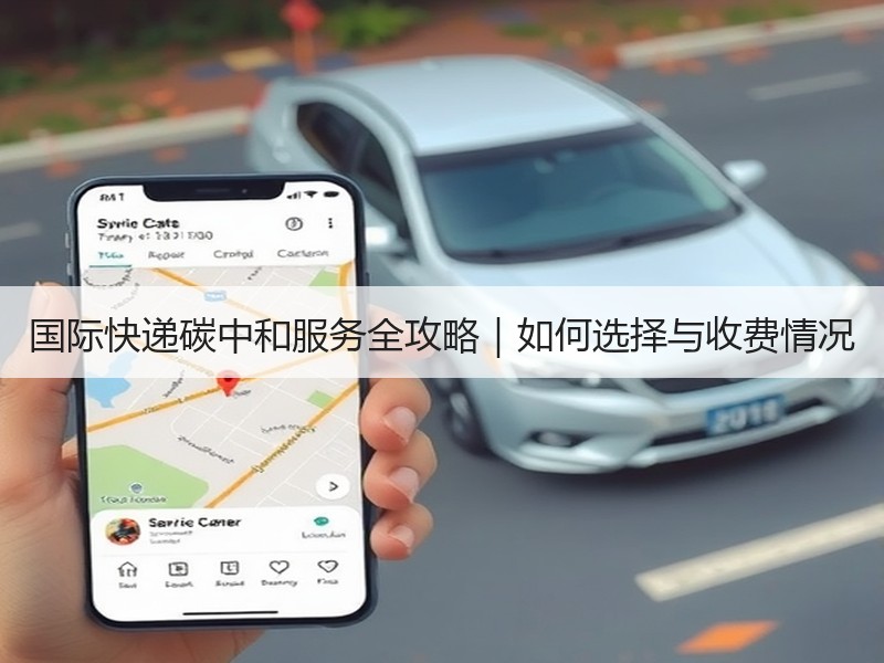国际快递碳中和服务全攻略｜如何选择与收费情况