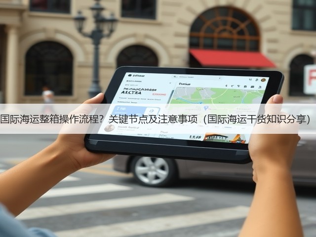 国际海运整箱操作流程?关键节点及注意事项(国际海运干货知识分享)(图2) 国际海运整箱操作流程?关键节点及注意事项(国际海运干货知识分享)(图2)