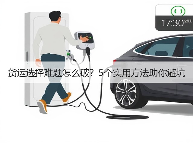 货运选择难题怎么破?5个实用方法助你避坑(图1) 货运选择难题怎么破?5个实用方法助你避坑(图1)