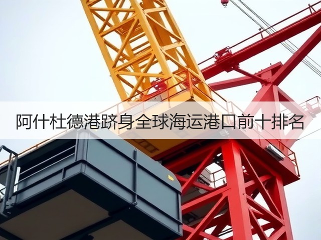 阿什杜德港跻身全球海运港口前十排名(图1) 阿什杜德港跻身全球海运港口前十排名(图1)