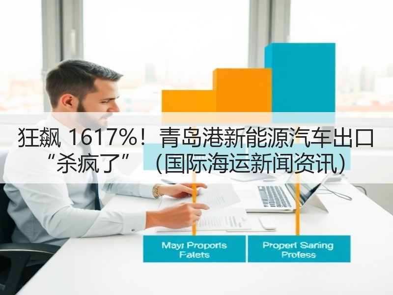狂飙 1617%！青岛港新能源汽车出口 “杀疯了”（国际海运新闻资讯）