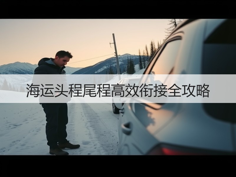 海运头程尾程高效衔接全攻略