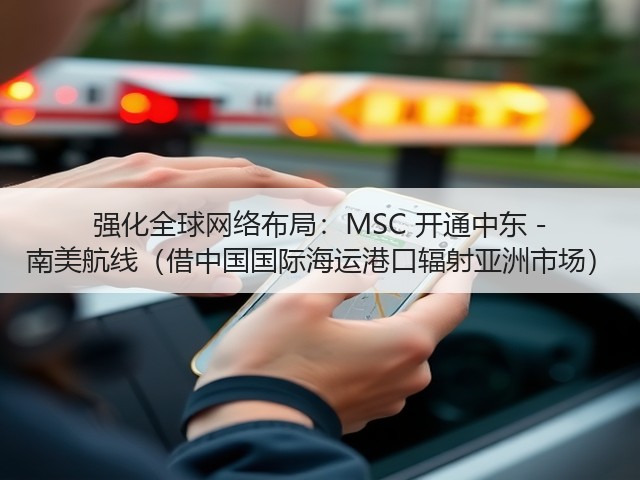 强化全球网络布局:MSC 开通中东 - 南美航线(借中国国际海运港口辐射亚洲市场)(图3) 强化全球网络布局:MSC 开通中东 - 南美航线(借中国国际海运港口辐射亚洲市场)(图3)