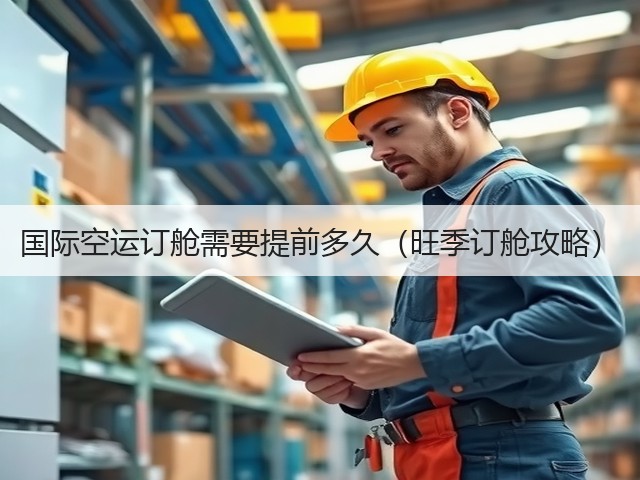 国际空运订舱需要提前多久(旺季订舱攻略)(图3) 国际空运订舱需要提前多久(旺季订舱攻略)(图3)