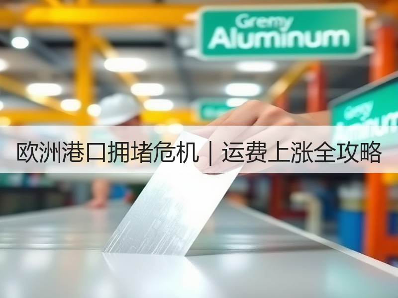 欧洲港口拥堵危机｜运费上涨全攻略