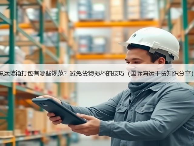 海运装箱打包有哪些规范?避免货物损坏的技巧(国际海运干货知识分享)(图2) 海运装箱打包有哪些规范?避免货物损坏的技巧(国际海运干货知识分享)(图2)