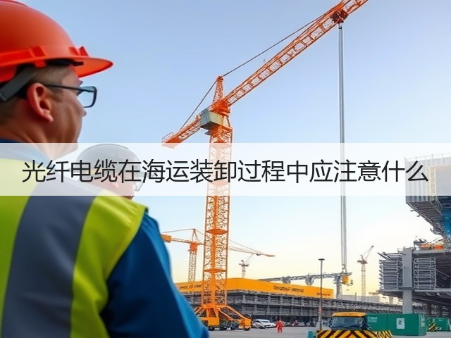 光纤电缆在海运装卸过程中应注意什么(图2) 光纤电缆在海运装卸过程中应注意什么(图2)
