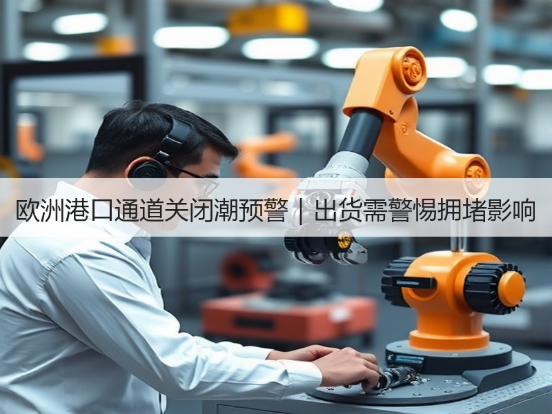 欧洲港口通道关闭潮预警｜出货需警惕拥堵影响