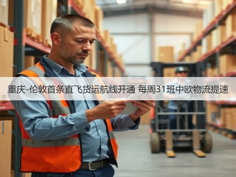 重庆-伦敦首条直飞货运航线开通 每周31班中欧物流提速 重庆-伦敦首条直飞货运航线开通 每周31班中欧物流提速