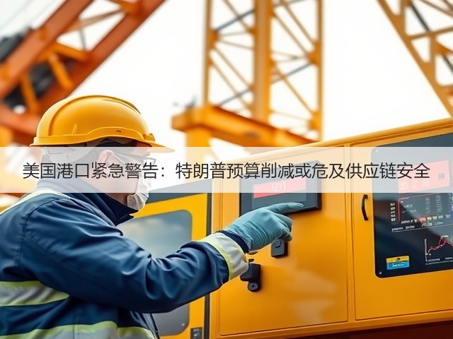 美国港口紧急警告:特朗普预算削减或危及供应链安全(图3) 美国港口紧急警告:特朗普预算削减或危及供应链安全(图3)