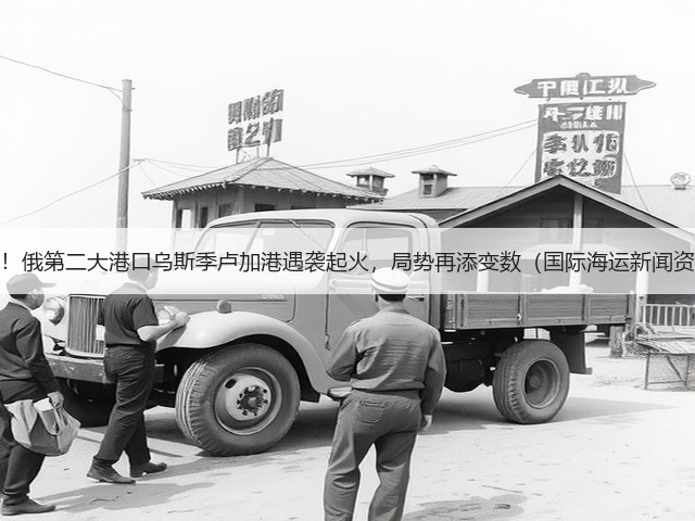 突发!俄第二大港口乌斯季卢加港遇袭起火,局势再添变数(国际海运新闻资讯)(图3) 突发!俄第二大港口乌斯季卢加港遇袭起火,局势再添变数(国际海运新闻资讯)(图3)