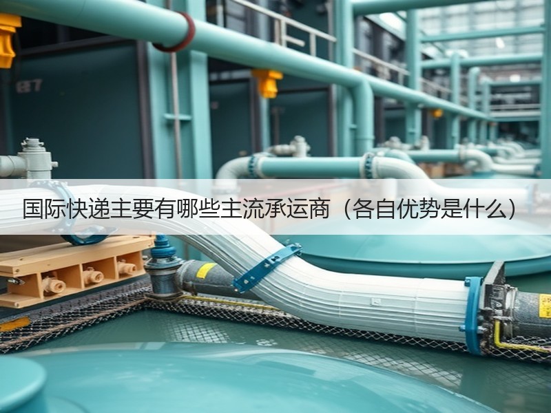 国际快递主要有哪些主流承运商（各自优势是什么）