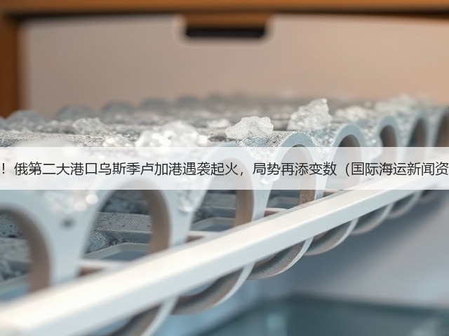 突发！俄第二大港口乌斯季卢加港遇袭起火，局势再添变数（国际海运新闻资讯）(图3)