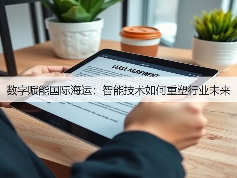 数字赋能国际海运:智能技术如何重塑行业未来 数字赋能国际海运:智能技术如何重塑行业未来