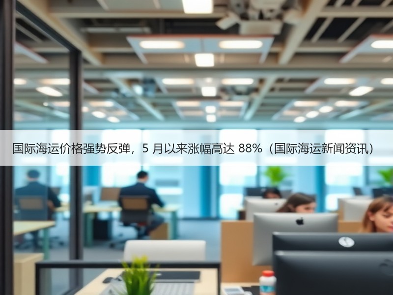 国际海运价格强势反弹,5 月以来涨幅高达 88%(国际海运新闻资讯) 国际海运价格强势反弹,5 月以来涨幅高达 88%(国际海运新闻资讯)