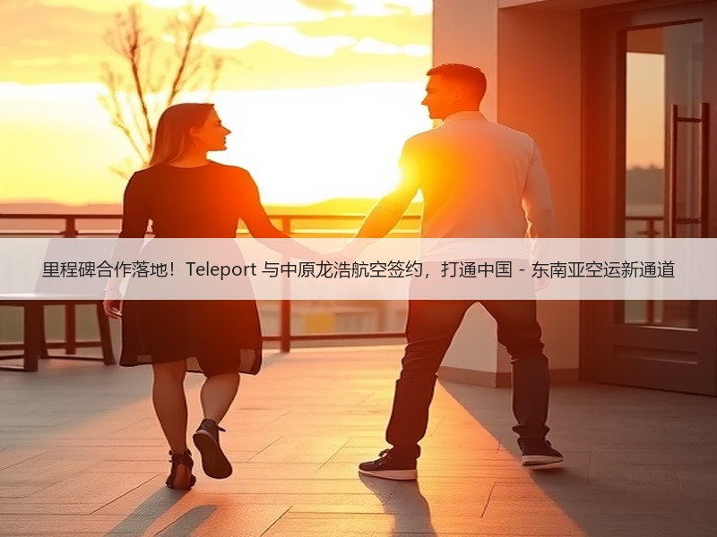 里程碑合作落地！Teleport 与中原龙浩航空签约，打通中国 - 东南亚空运新通道