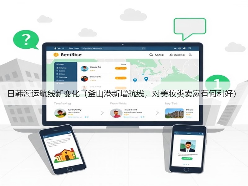 日韩海运航线新变化（釜山港新增航线，对美妆类卖家有何利好）