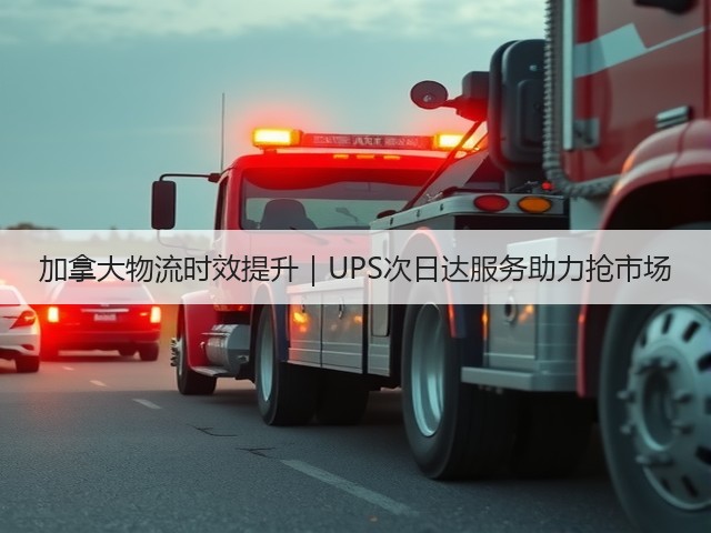 加拿大物流时效提升|UPS次日达服务助力抢市场(图2) 加拿大物流时效提升|UPS次日达服务助力抢市场(图2)