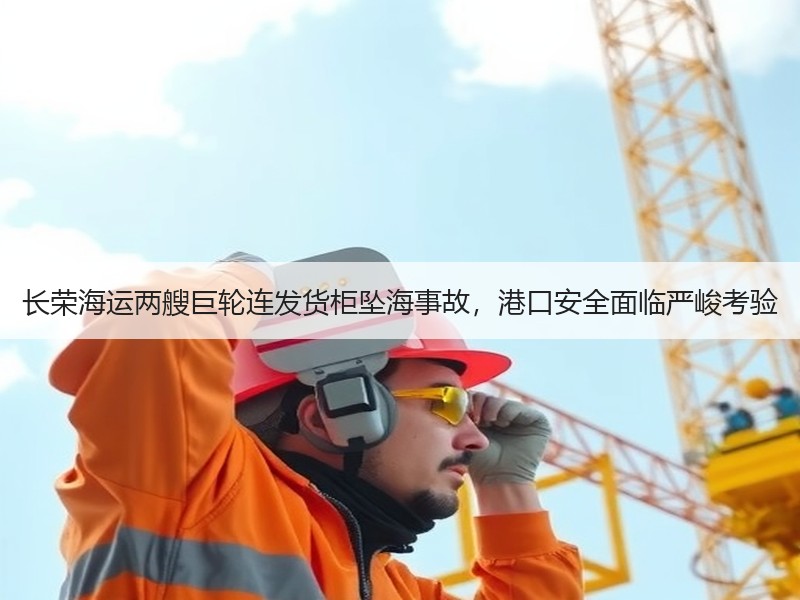 长荣海运两艘巨轮连发货柜坠海事故,港口安全面临严峻考验 长荣海运两艘巨轮连发货柜坠海事故,港口安全面临严峻考验
